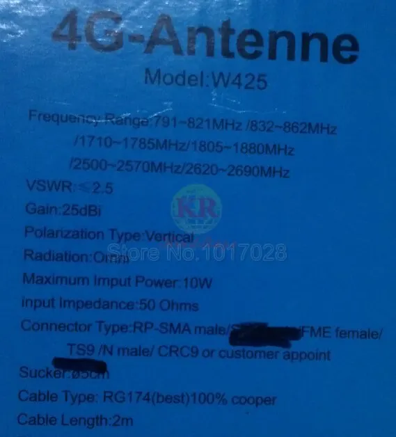 25dbi huawei 3g 4g lte антенна усилитель сигнала CRC9 или sma разъем для huawei lte 4g модем маршрутизатор Антенна