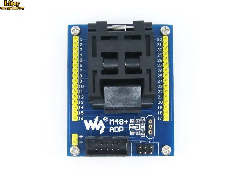 M48 + ADP ATmega48 ATmega88 ATmega168 TQFP32 AVR программируемый адаптер тестовая розетка Бесплатная