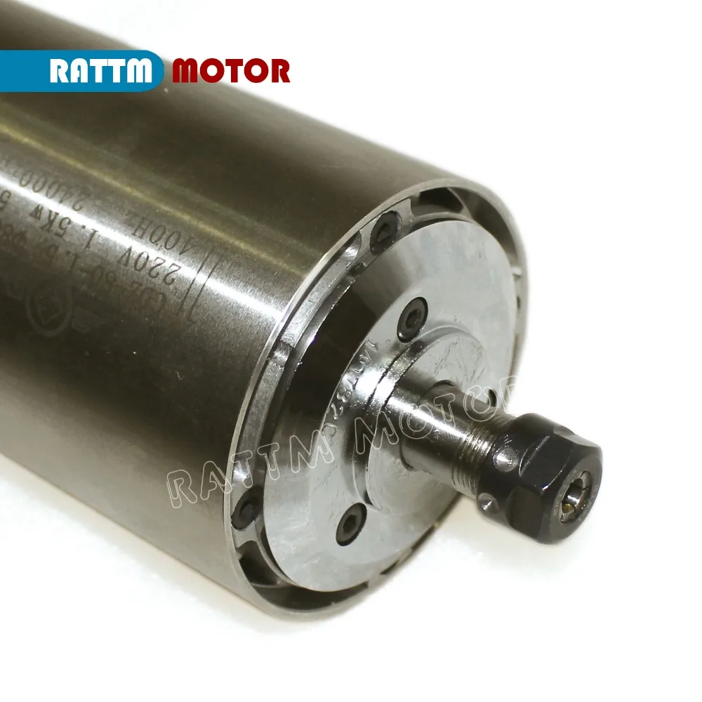 1.5kw Quanlity с воздушным охлаждением шпинделя схода off 0 01 мм ER11 220V мотор 80 4 Керамика
