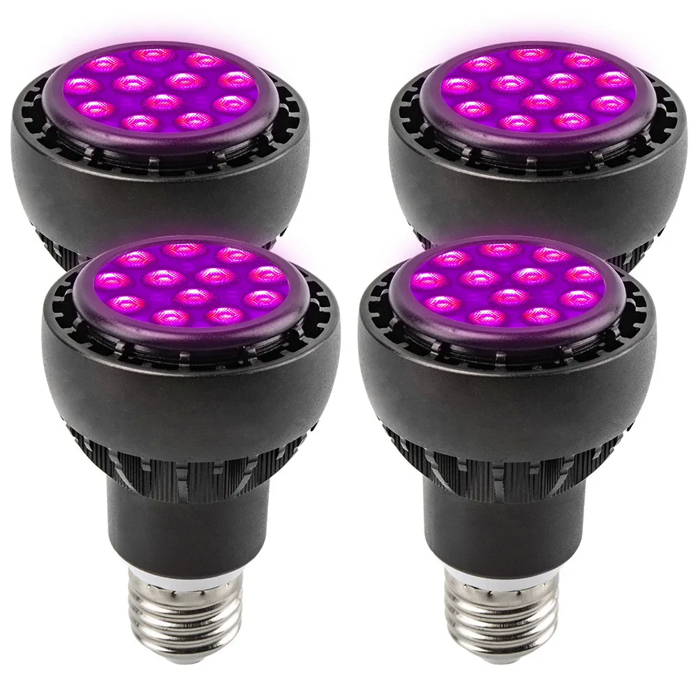 (10pcs/Lot) Full Spectrum 36W LED Grow Light E27 Plant Lamp For Indoor Hydroponic Garden Tent Flower Vegetable Growing Spot | Освещение