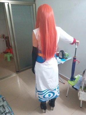 Женский аниме-Костюм Gintama palgantong Kagura Cheongsam 3 в 1 |