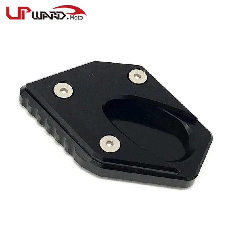 Black Для SUZUKI GSX-R150 GSX-R150 GSXR125 GSXR150 GSXR 125 150 Мотоцикл с ЧПУ боковая откидная подножка подставка удлинитель Pad - Цвет: Black