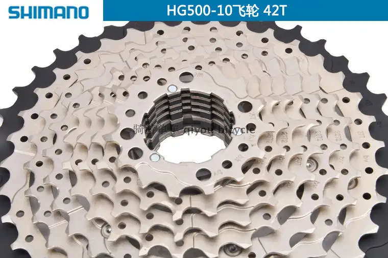 SHIMANO DEORE CS-HG500-10 MTB горный велосипед 8S кассета Freewheel 10 скоростей маховик 11-42T части