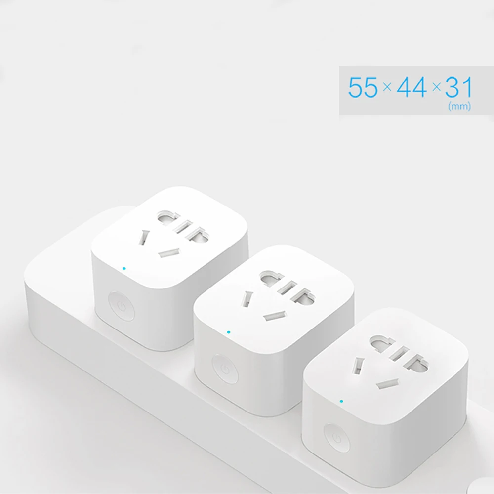 Оригинальный Xiaomi Смарт розетки bacic Wi Fi Беспроводной удаленного гнездо адаптера