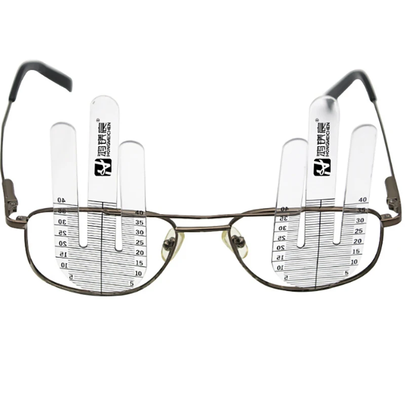 Новинка 1 пара оптическая рН линейка измеритель высоты зрачка оптометрический