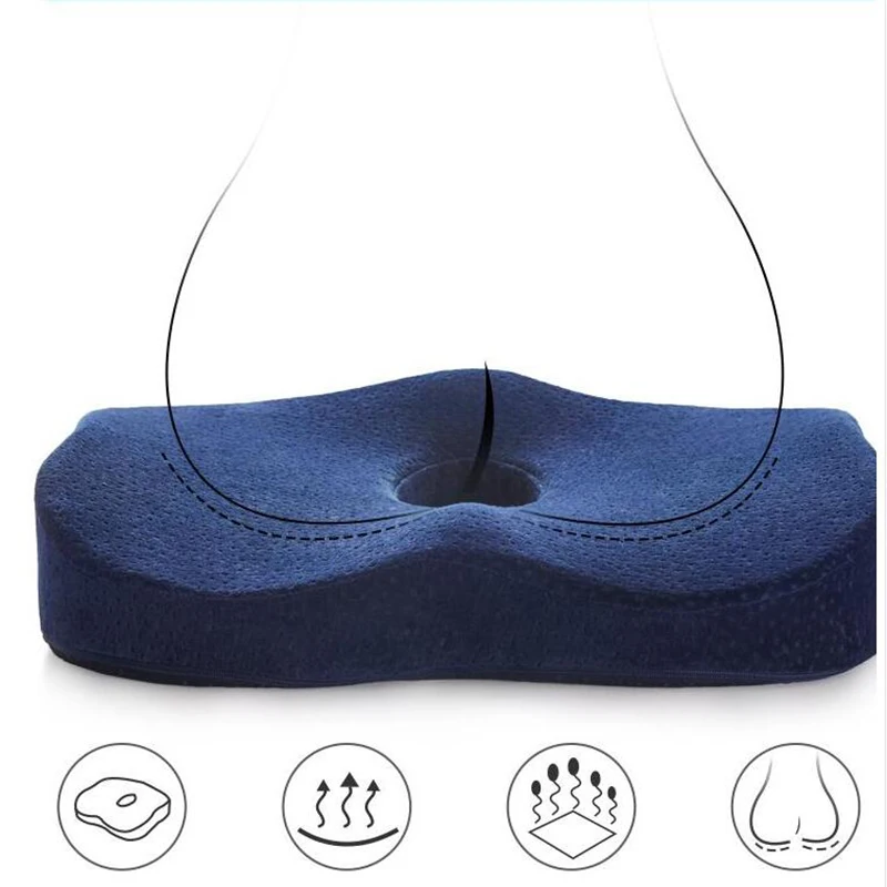 Горячая Распродажа модная Подушка с эффектом памяти для боли в спине офисное