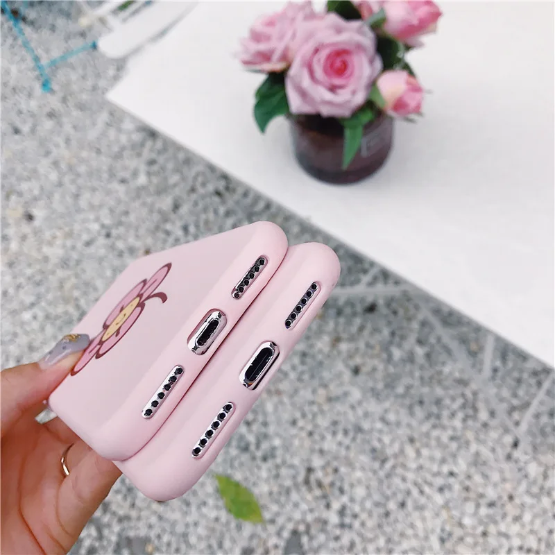 Small Sapling Phone Case for IPhone X 6 XS 6S 7 8 XR MAX Matte Silicone Plus Back Cover Female |