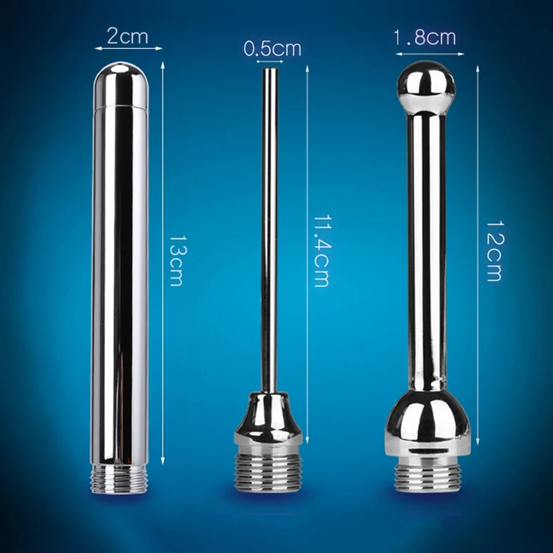 7 стилей нержавеющая сталь клизма мойка анального душа вагинальный очиститель