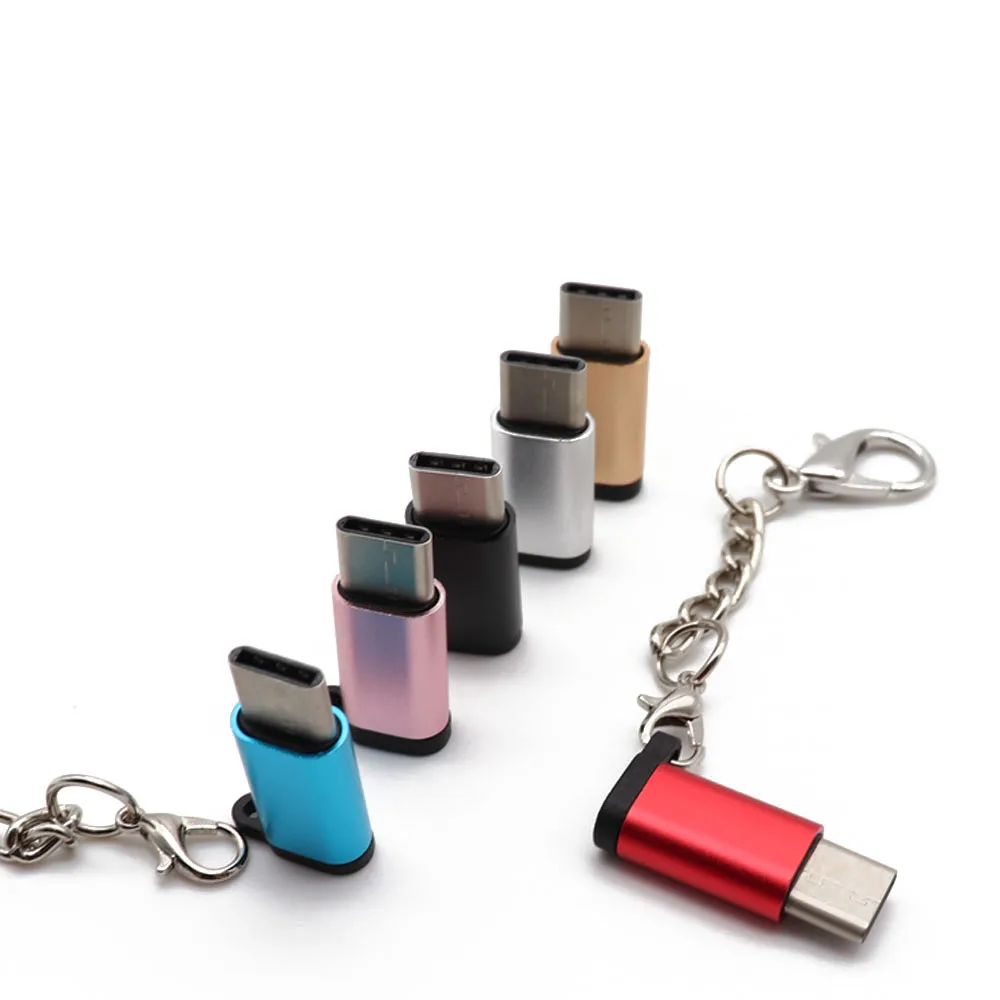 Адаптер OTG TingDong для Samsung S8 S9 Huawei Mate20 X Pro P20 переходник с Micro Usb на Type-C USB мама папа |