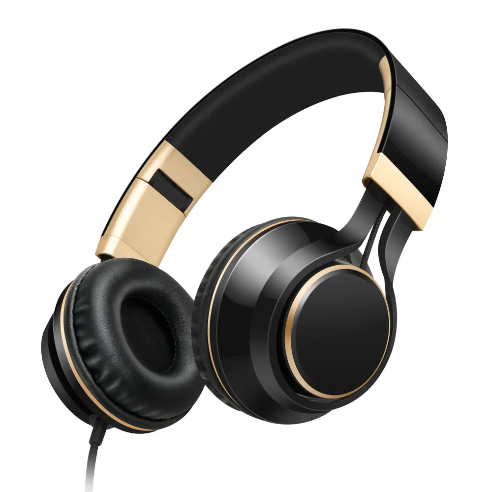 Стерео гарнитура Headfone шлем Аудио Складная наушники С микрофоном для компьютера PC
