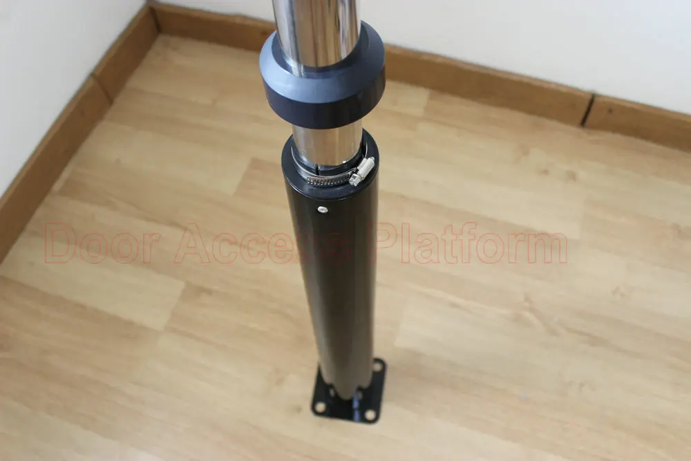 Телескопическая штанга для системы автомобильных ворот барьеров опора