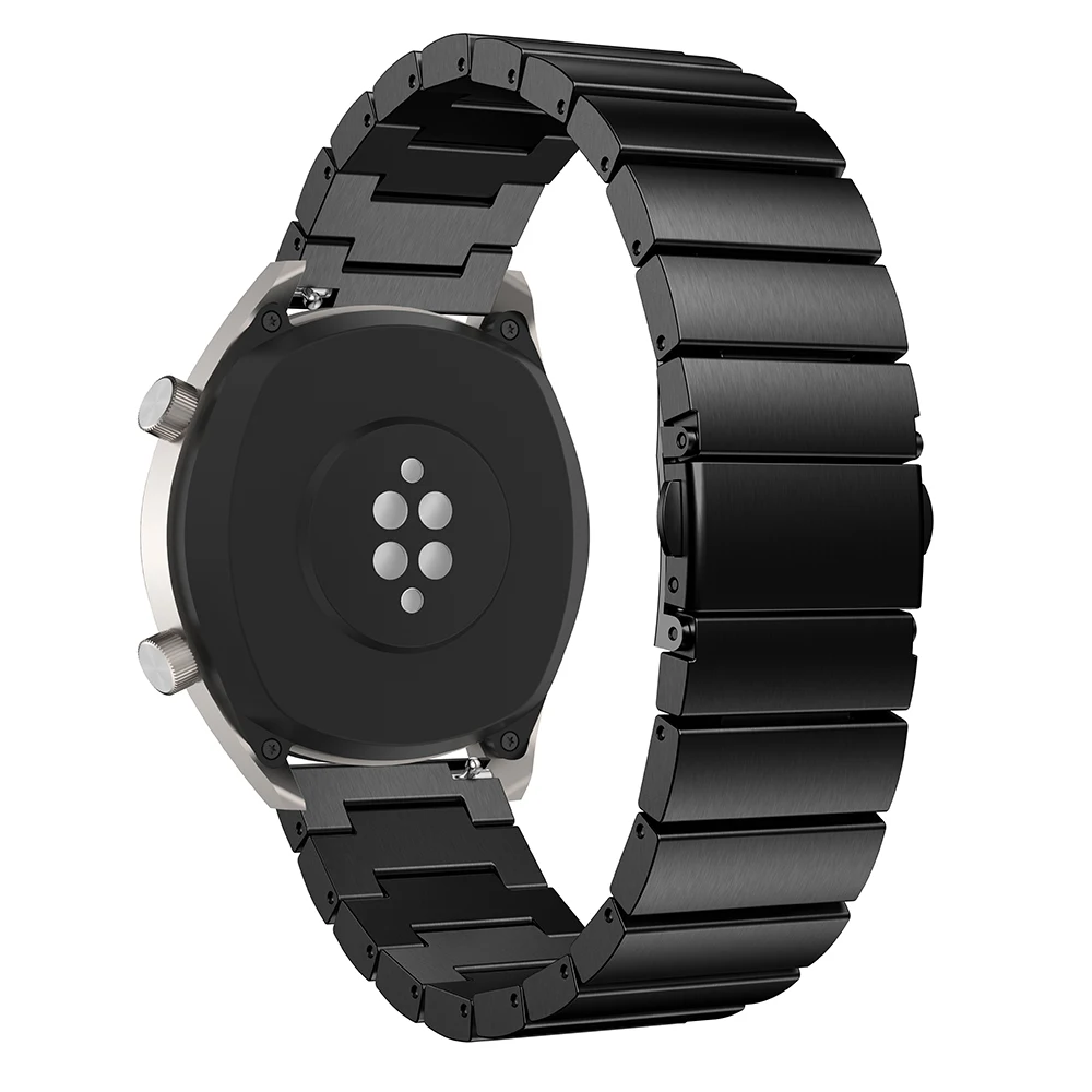 Браслет из нержавеющей стали для Samsung Gear S3/Galaxy 46 мм аксессуары смарт часов Huawel watch