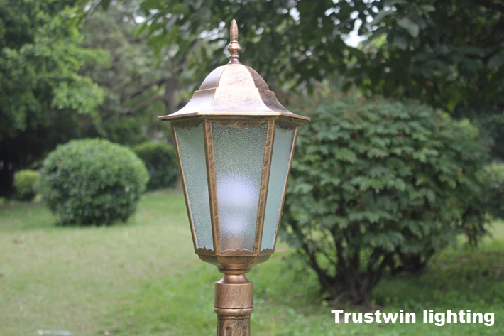Садовый светильник в британском стиле садовый уличный газон винтажный с