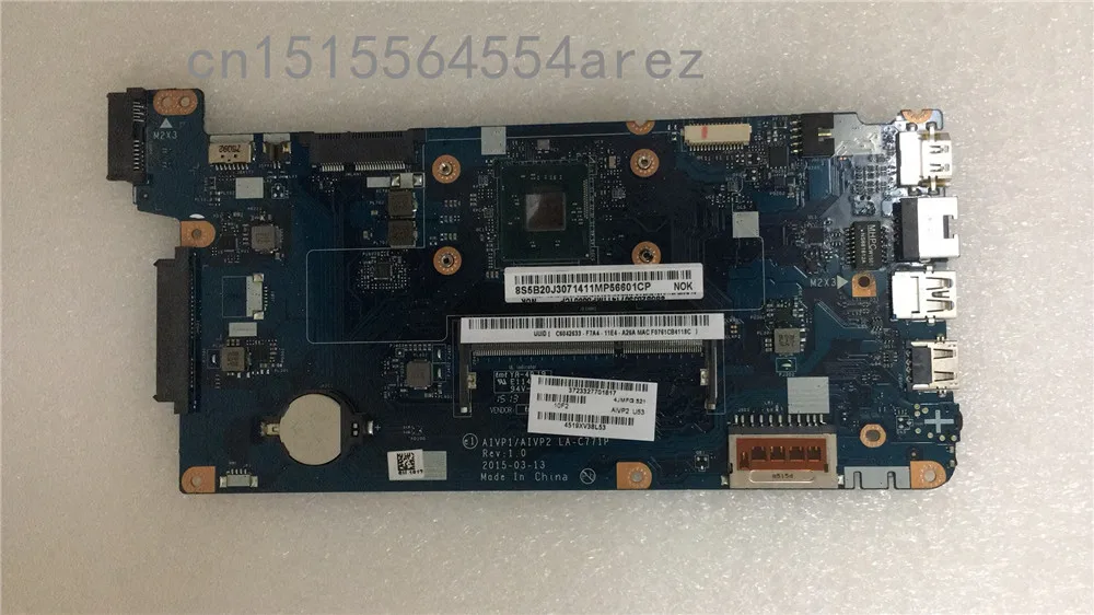 Ноутбук lenovo ideapad 100-15IBY Материнская плата N3540 LA-C771P 5B20J30714