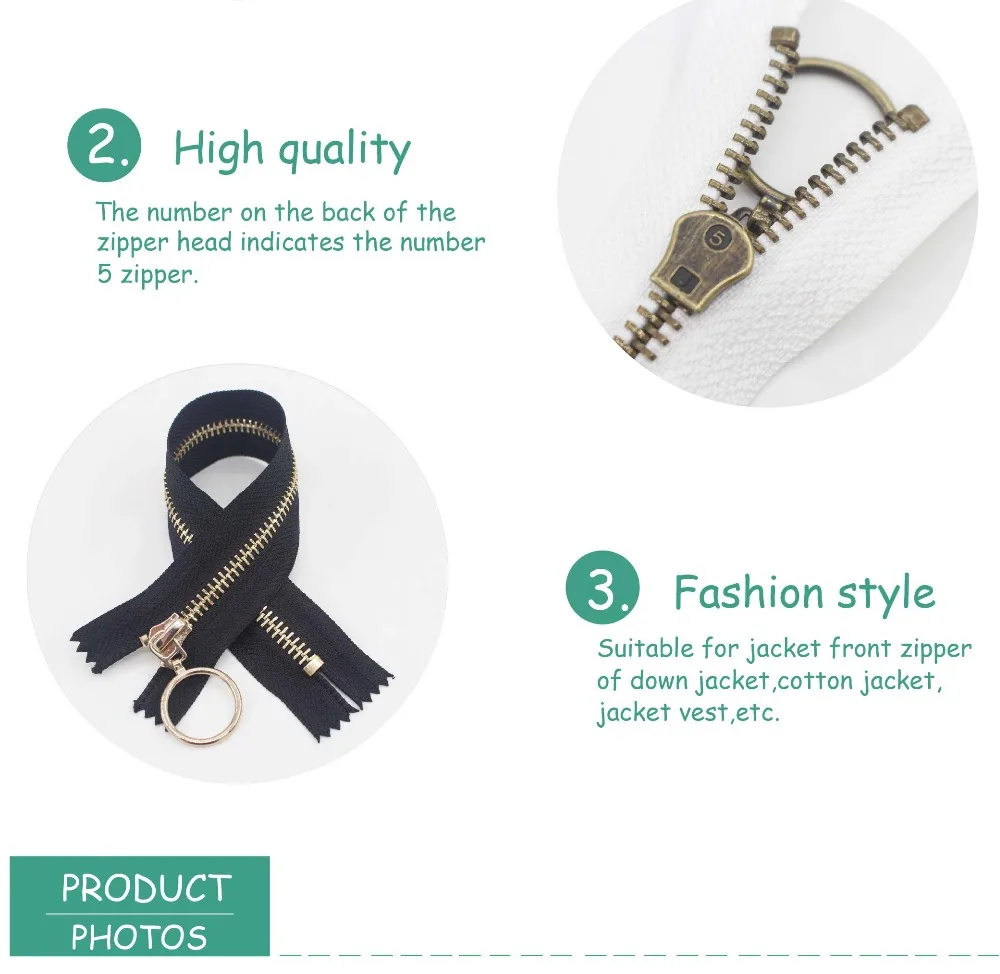 15 см-45 см 1 шт. закрытые золотистые черные Серебряные медные Металлические молнии, многоцветные молнии#5 для шитья своими руками доступны белый и черный
