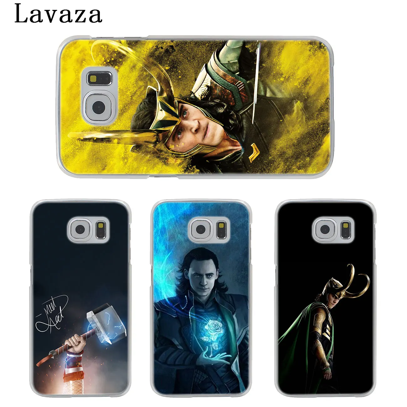 Твердый чехол для телефона Lavaza Thor Marvel Loki Samsung Galaxy S10 E S8 + S9 Plus S6 S7 Edge