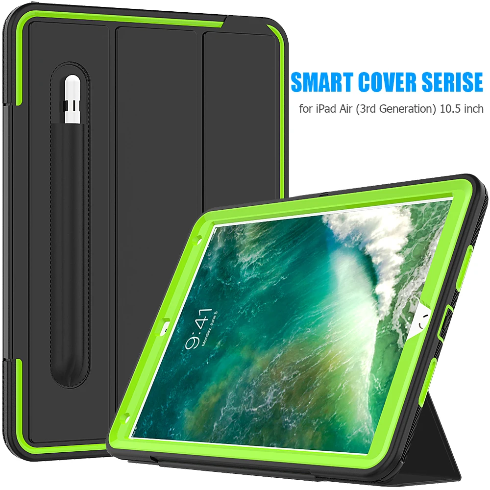 Водонепроницаемый шок песка защитный чехол для iPad pro 10 5 планшеты армии Heavy Duty