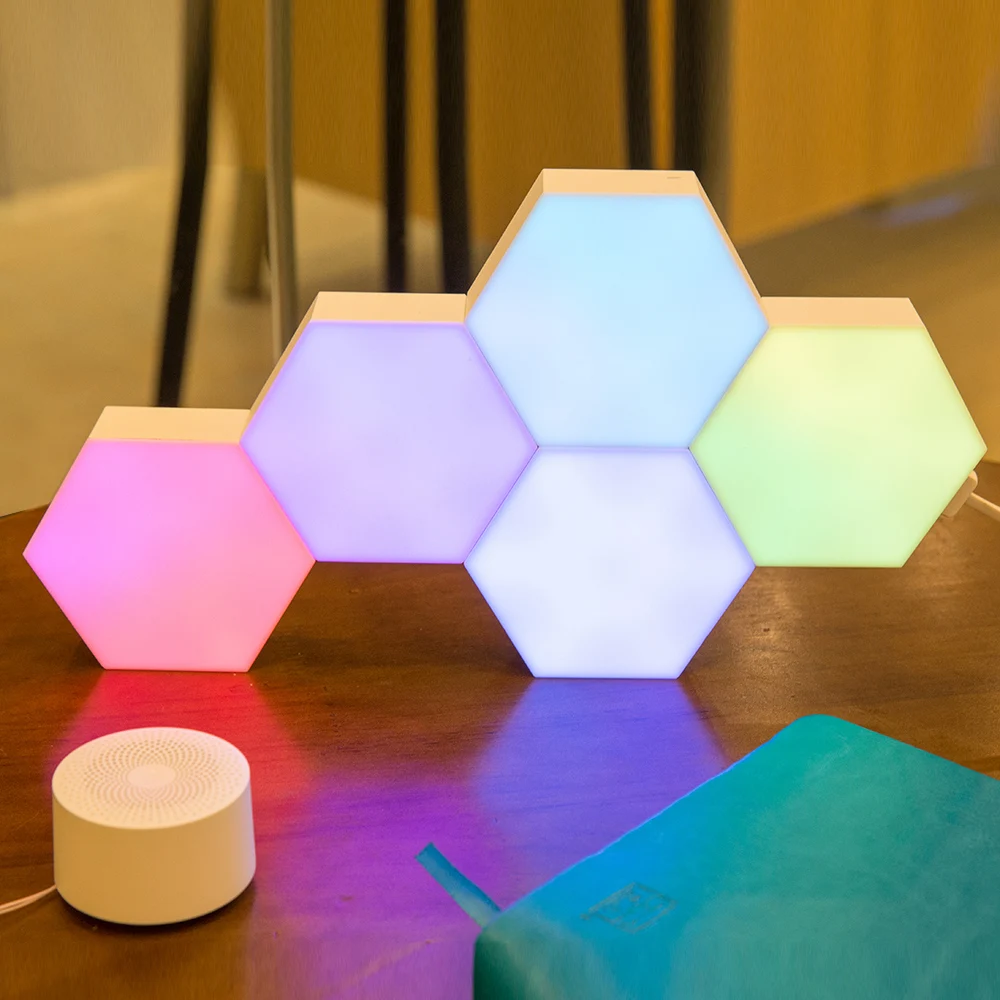 DIY Colo светильник Квантовый новинка Ночной креативная Геометрическая сборка