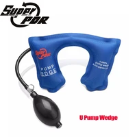 super pdr blue u keys shape locksmith tools open car pump wedge auto entry household tool hand toolkit set air pump wedge airbag
