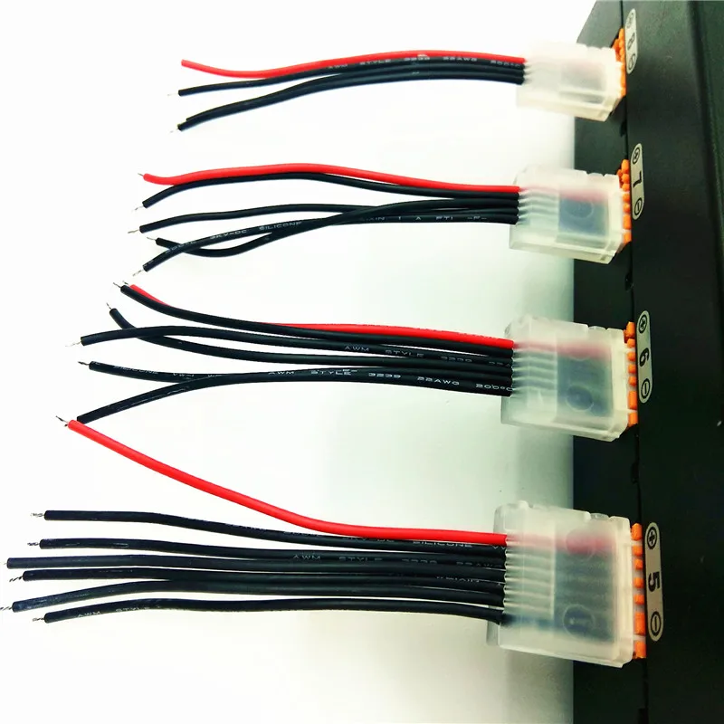 Вилка балансировки 1S 2S 3S Φ 6S 22AWG кабель соединитель питания для зарядного
