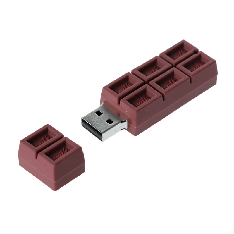 Usb флеш накопитель Miniseas Chocolate 4 ГБ/16 ГБ/8 ГБ/32 ГБ/64 Гб/128 ГБ usb карта памяти высокое