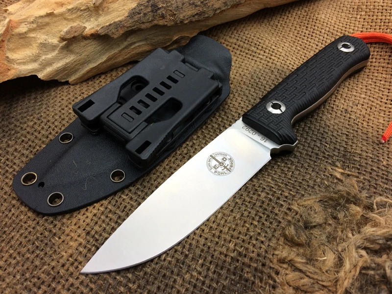 Поль Force lionsteel Охота фиксированной Ножи для шашлыков D2 лезвие G10 Ручка Тактический