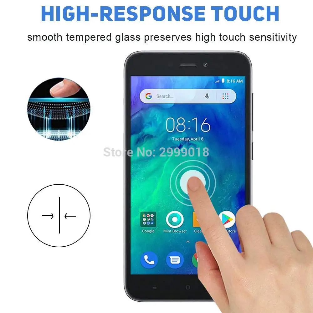 Чехол из закаленного стекла для Umidigi Power Защитная пленка экрана | Мобильные