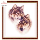 Рукоделие, сделай сам DMC Вышивка крестиком, наборы для вышивки, точная печать волка узоры достаточно нить счетный крест-строчка