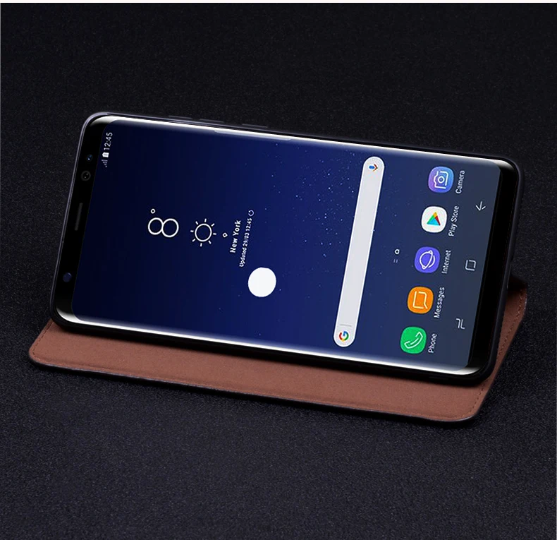 

S8 Cover Case For Samsung Galaxy S8 Cases Magnetic Flip Luxury Vintage Flip Wallet Leather Phone Bags For Samsung S8 Plus Coque