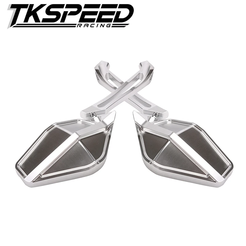 Модная модель мотоцикла Triangl CNC боковые зеркала заднего вида алюминиевые