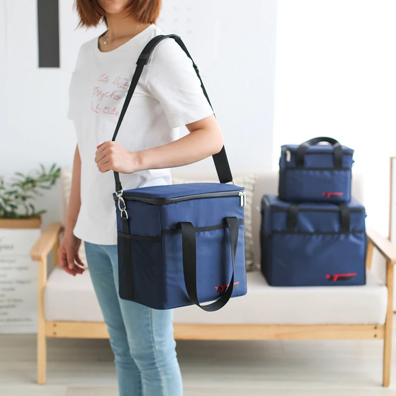 

New portable lunch bag large capacity thickening breast milk waterproof ice bag small picnic lunch box bag portable insula 2019
