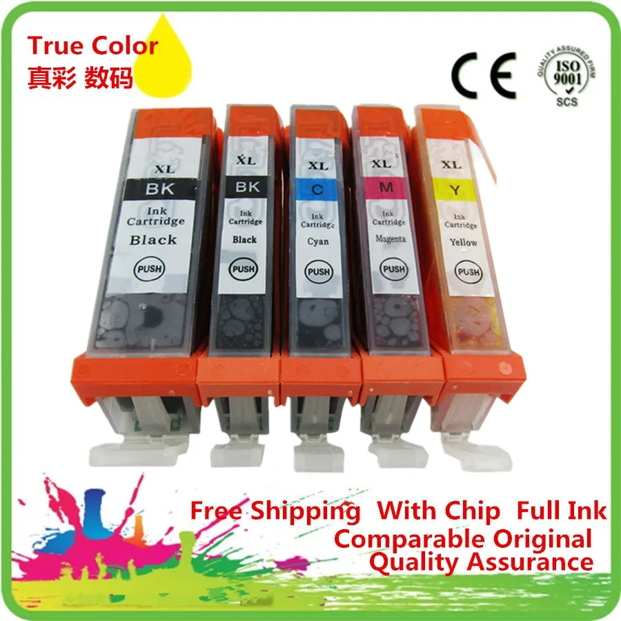 Замена PGI 670 PGI670 670XL 670BK чернильные картриджи для Canon MG5760 MG5765 MG5766 MG6860 MG6865 MG7760|ink