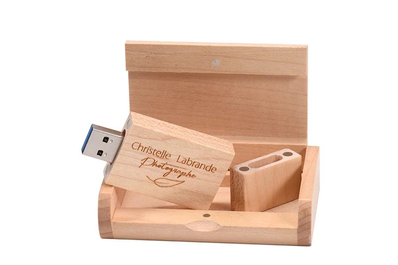 JASTER USB 2,0 логотип на заказ Деревянный usb+ коробка персональный логотип ручка-накопитель 8 ГБ 16 ГБ 32 ГБ 64 Гб usb флеш-накопитель Флешка карта памяти