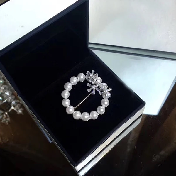 Designer Fashion Copper Jewelry 3A Cubic Zirconia Party Brooch | Украшения и аксессуары