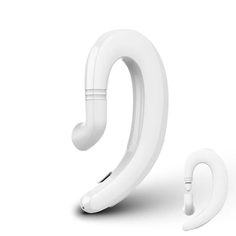 Беспроводные наушники без ушей Bluetooth с микрофонным крючком гарнитура