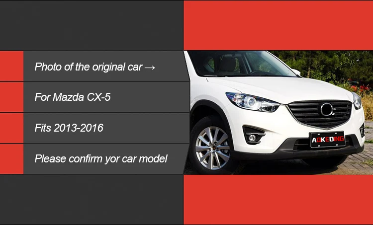 AKD Тюнинг автомобилей фары для Mazda CX-5 CX5 2013- светодиодные фары DRL ходовые огни биксеноновые фары Противотуманные фары с ангельскими глазками