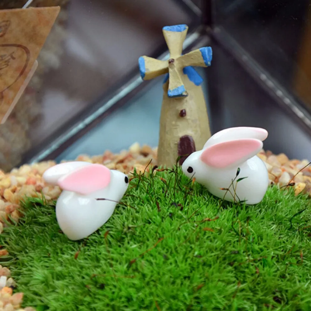 Φ 2/4/610 шт. DIY Белое украшение ландшафтные игрушки для кукол|Статуэтки и миниатюры|