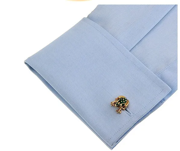 Золотая лягушка зеленый цвет симпатичная стиль Горячая продажа медный материал