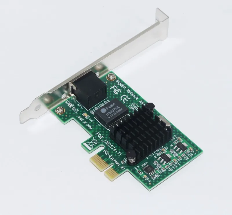 Новый чипсет Intel 82574L истекающий 9301CT гигабитный Ethernet-адаптер для ПК PCIE X1 сетевой