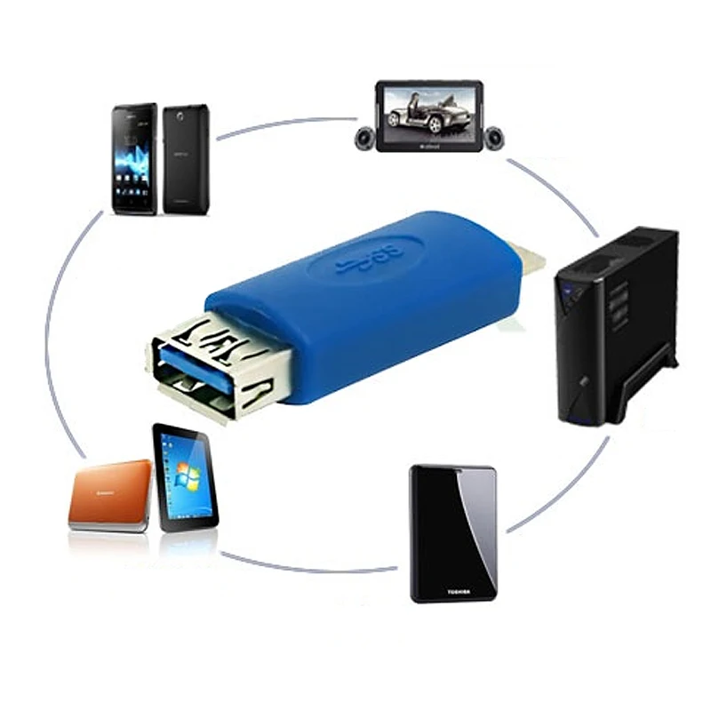 Адаптер для кабеля Sata USB 3 0 A мама к Micro B папа type B/AF адаптер преобразователь с