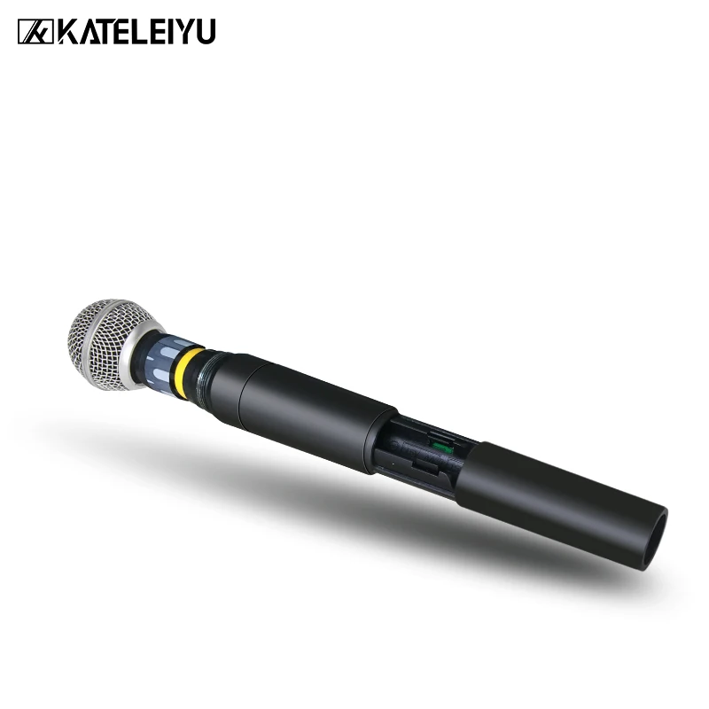 Беспроводные металлические микрофонные системы UHF портативные наушники с