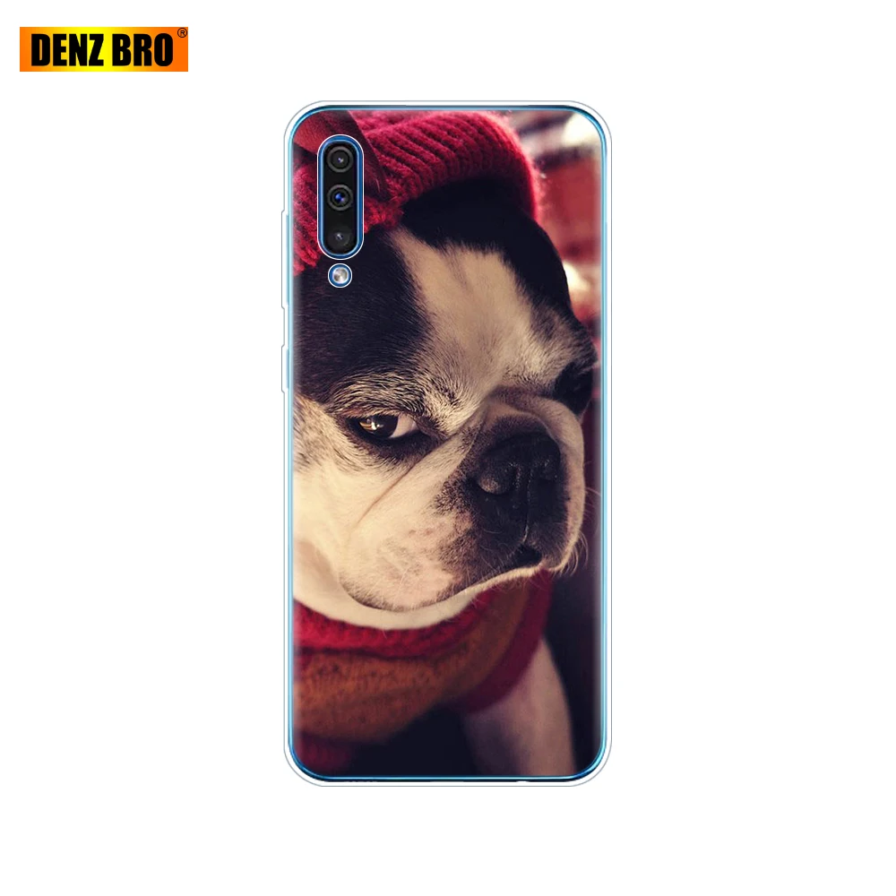 Для samsung Galaxy A50 силиконовый чехол ТПУ Прозрачная задняя крышка телефона для samsung A50 A505 A505F SM-A505F мягкий чехол 6,4 coque - Цвет: 61902