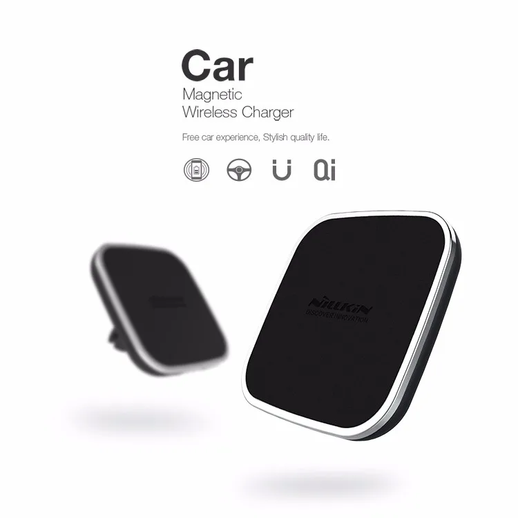 Nillkin автомобиль ци беспроводное зарядное устройство держатель магнитный air vent mount подставка для iPhone 7 7 Plus 6 6 s 6 plus для samsung s6 s7 s7edge note5