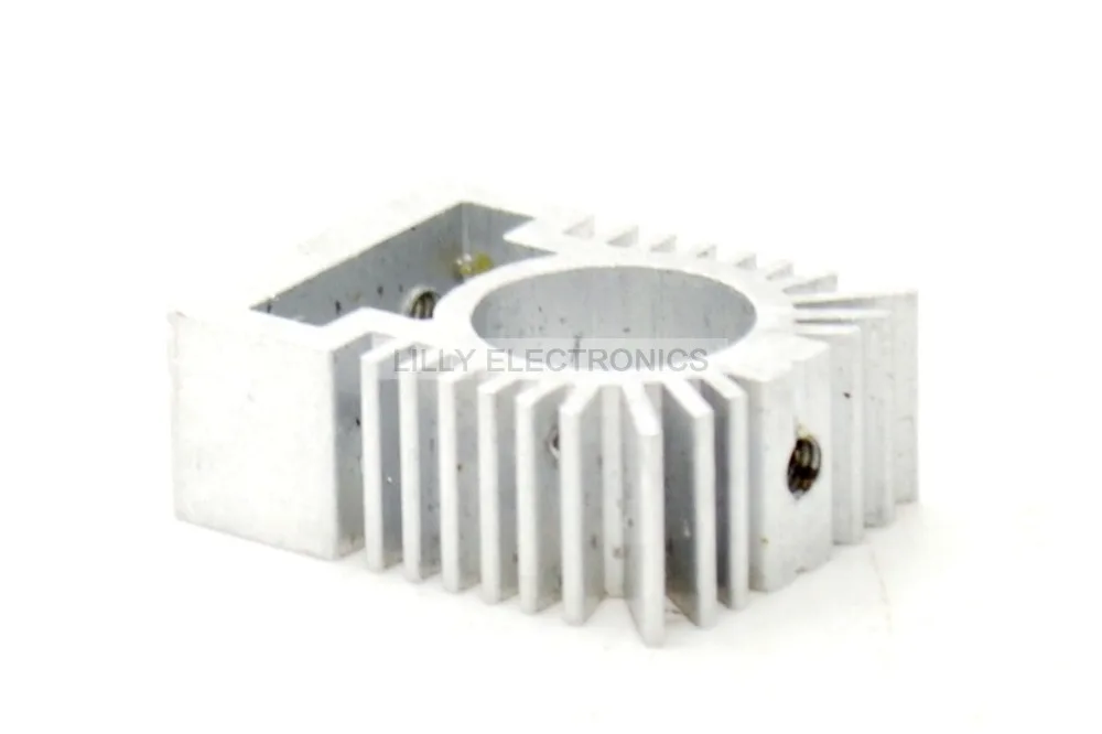 Алюминиевый радиатор охлаждения/держатель для лазерных модулей 12 мм 20x27x11mm |