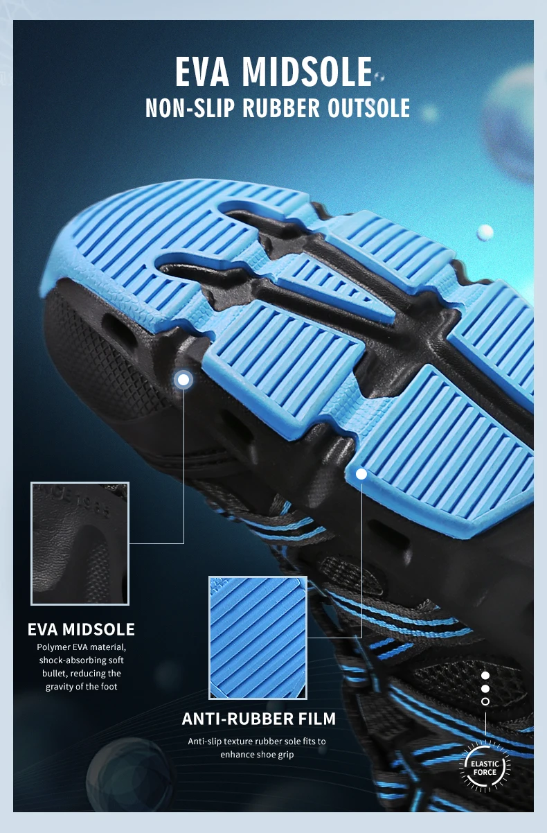 HUMTTO aqua shoes Мужские дышащие быстросохнущие уличные скалолазание треккинговые спортивные крик обувь подошва дренаж кроссовки