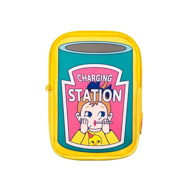 Милые женские сумки для телефона с мультяшным принтом многофункциональные