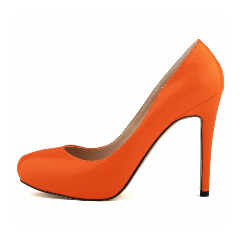 Женские туфли лодочки Туфли на высоком каблуке с круглым носком Летние женские