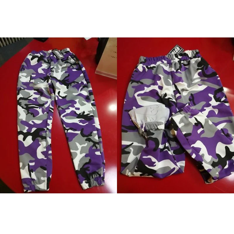 Камуфляжные брюки для мужчин и женщин повседневные в стиле хип хоп уличная
