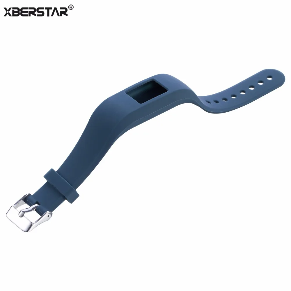 XBERSTAR спортивный силиконовый ремешок на запястье для Garmin VivoFit Jr 2 трекер активности спортивные умные часы браслет унисекс полосы ремень