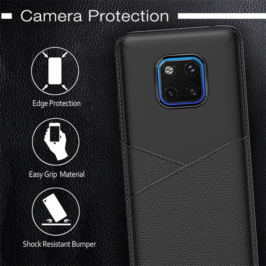 Чехол для huawei mate 20 pro huwai mate20 lite защитный чехол тонкий mate20pro бампер телефона huawey fundas